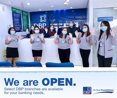 dbp branches open today|DBP branches are .